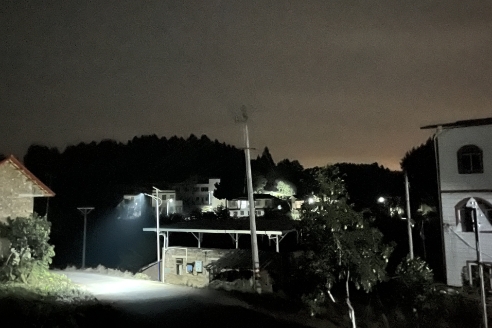 点亮乡村振兴路 ，温暖群众幸福家——省尊龙凯时集团捐资“亮化工程”惠及80余户老百姓